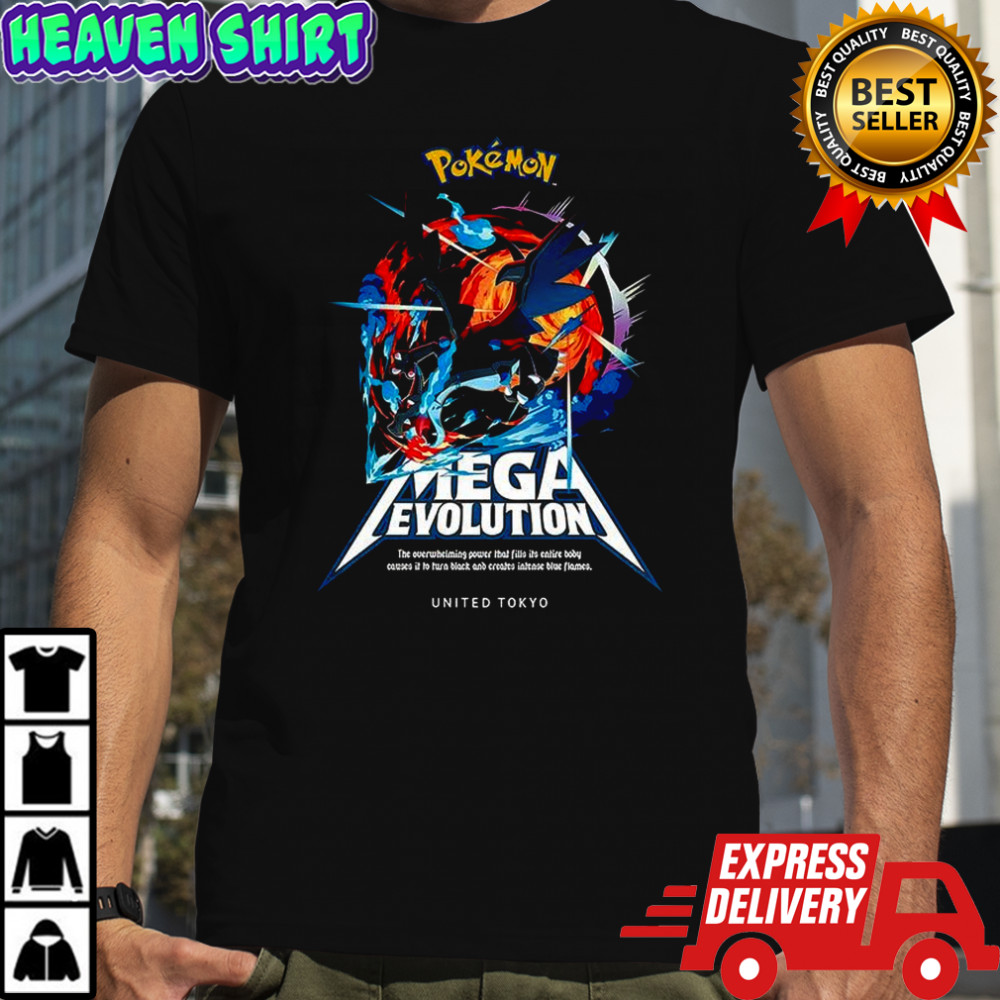 Mega Charizard X Pokémon Legends Z-A Mega Evolution shirt