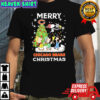 Merry Chicago Bears Christmas with Peanuts characters shirt