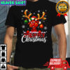 Merry Christmas Reindeer Plaid Pajamas Xmas shirt