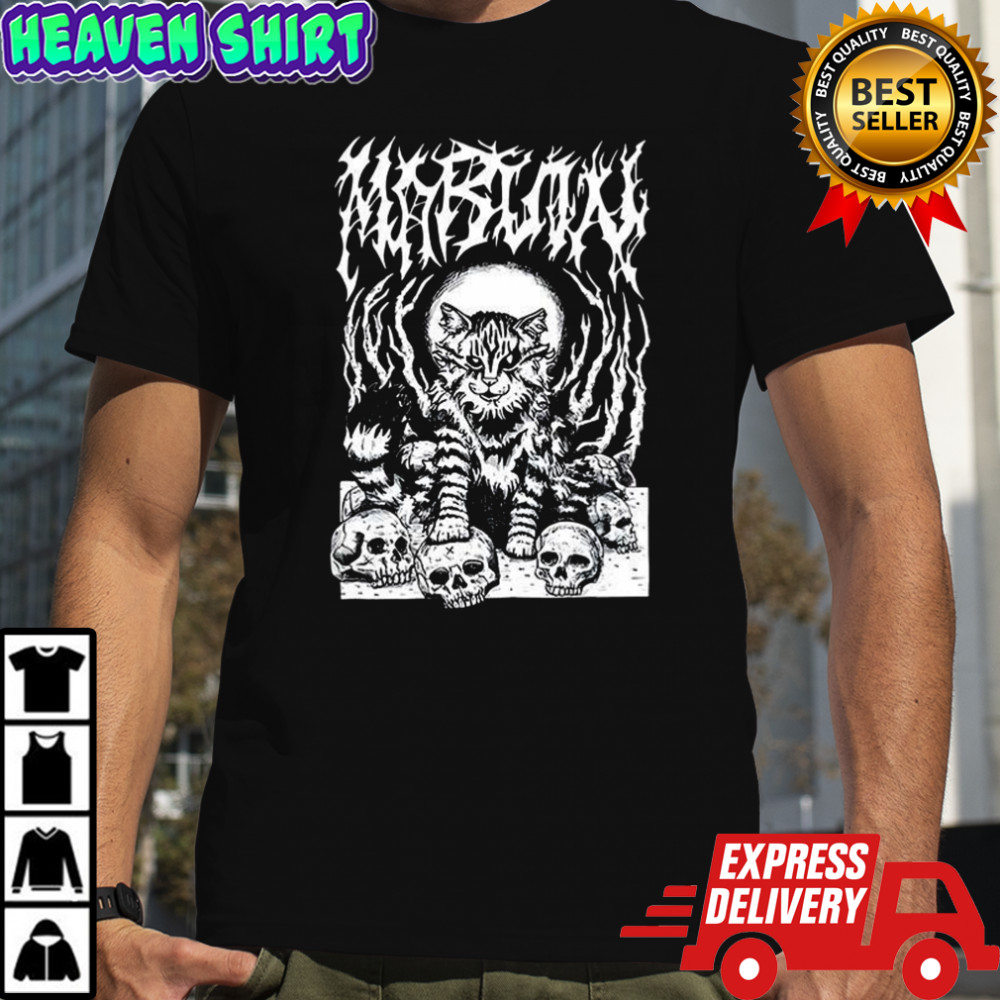 Metal Marf cat shirt