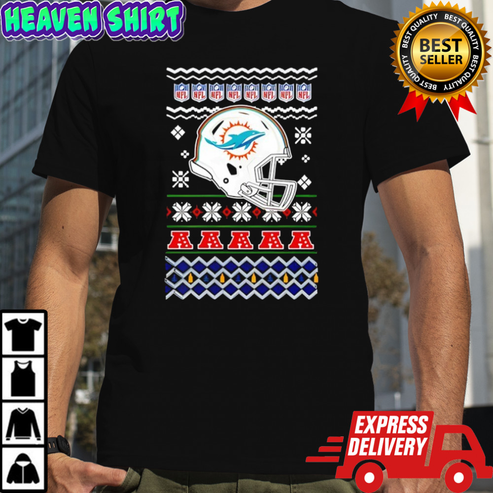 Miami Dolphins American Football Christmas NFL 2025 shirt
