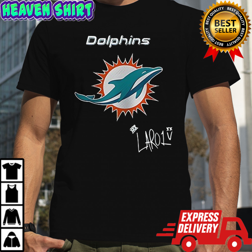 Miami Dolphins Kid LAROI Berlin Game 2025 logo shirt