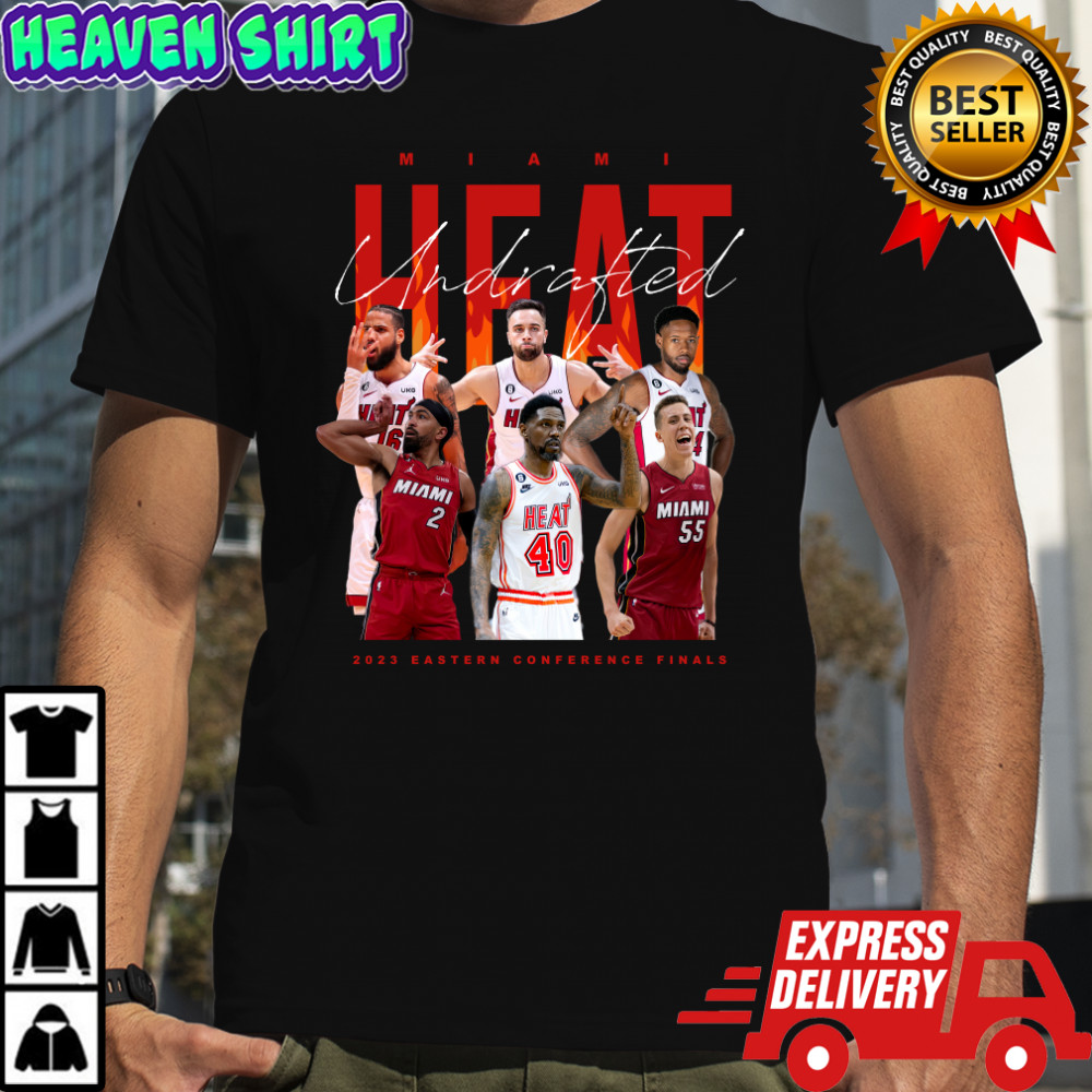 Miami Heat Undrafted 2023 Eastern Conference Finals Shirt