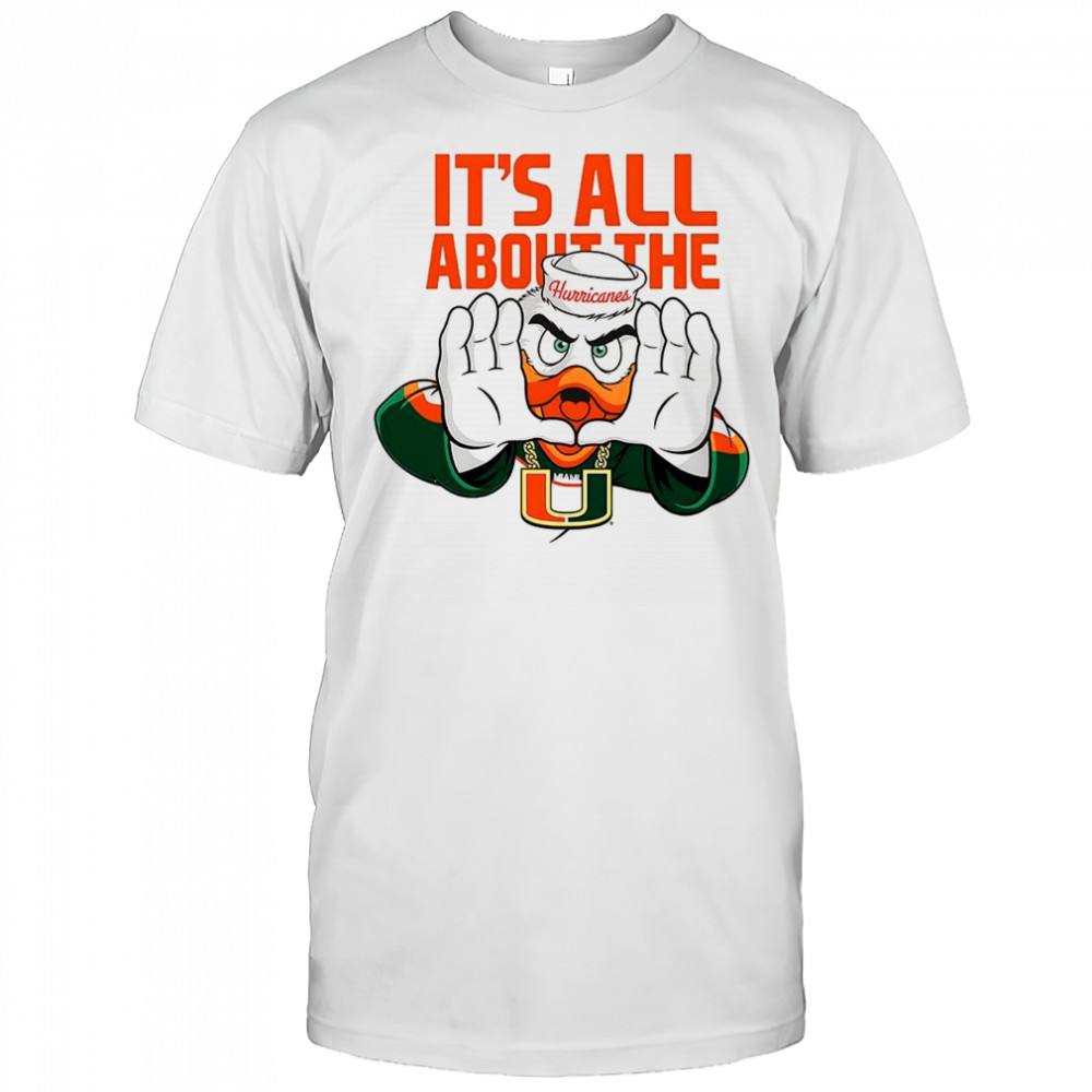 Miami Hurricanes it’s all about the U shirt