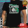 Miami Hurricanes This Is Canes Country Florida Map T-Shirt