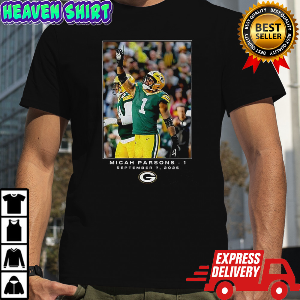Micah Parsons Green Bay Packers football NFL Week 1 shirt