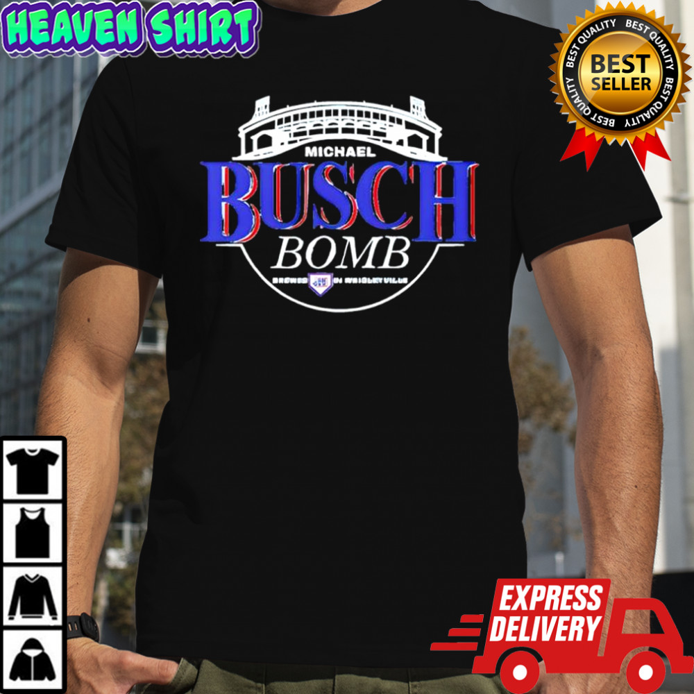 Michael Busch Bomb Brewed In Wrigleyville shirt