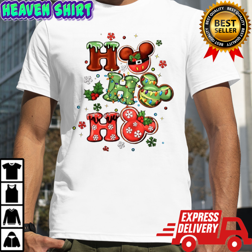 Mickey and friends Ho Ho Ho Merry Christmas 2025 shirt