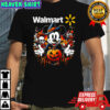 Mickey Mouse vs Walmart Halloween wizard skulls pumpkin shirt