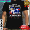 Mickey Toronto Blue Jays 2025 American League Champions 3x Times T-Shirt