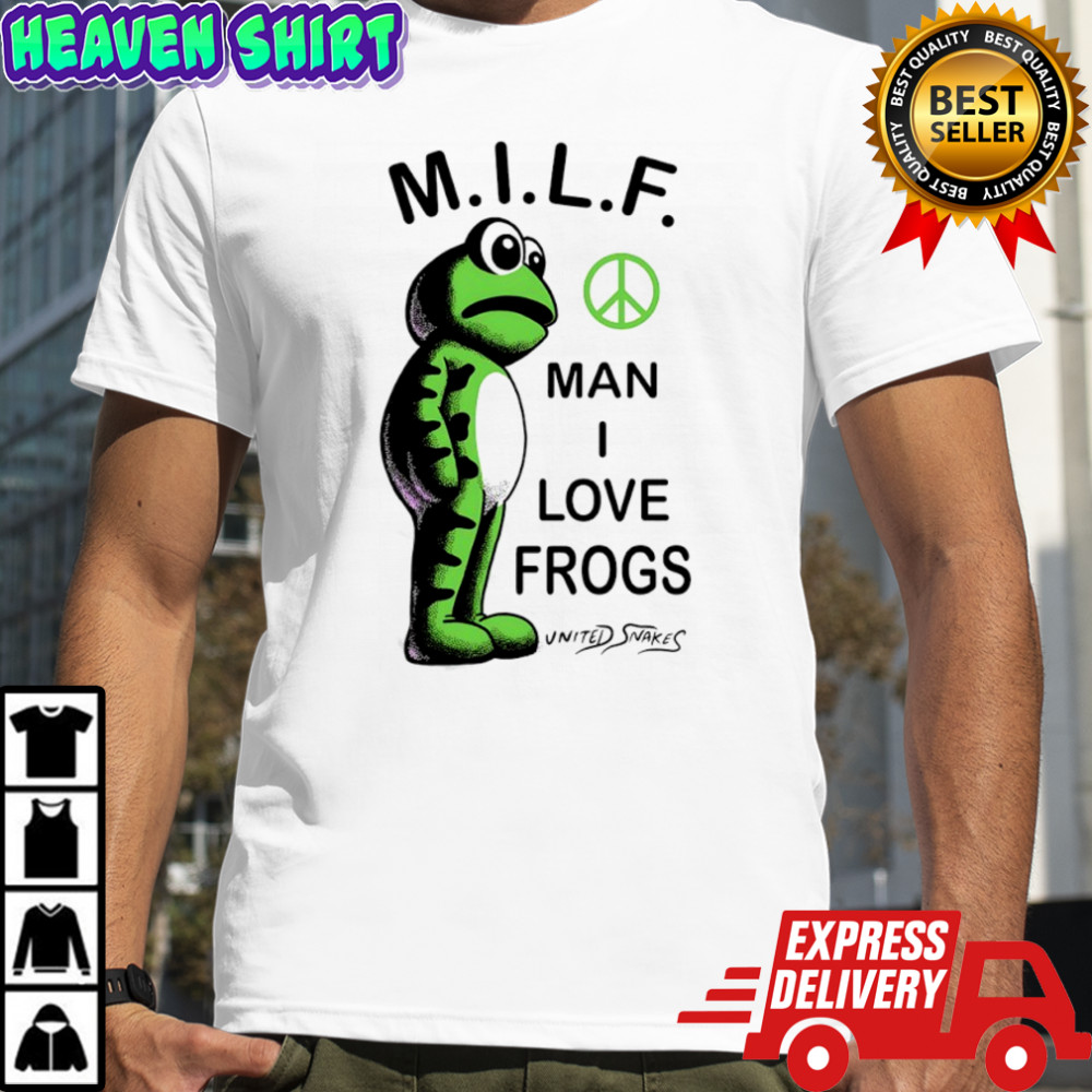 MILF Man I Love Frogs United Snakes shirt