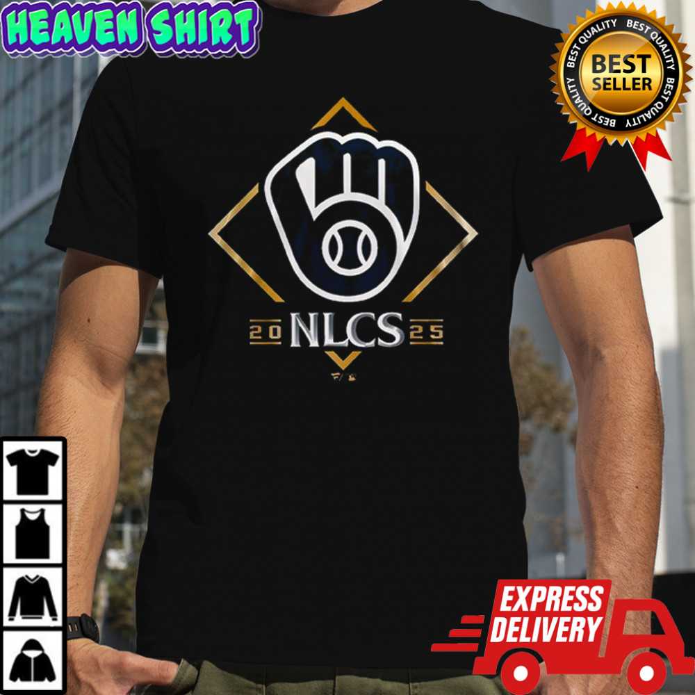 Milwaukee Brewers MLB postseason 2025 NLCS logo shirt