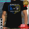 Milwaukee Brewers vs Los Angeles Dodgers 2025 NLCS Matchup T-Shirt