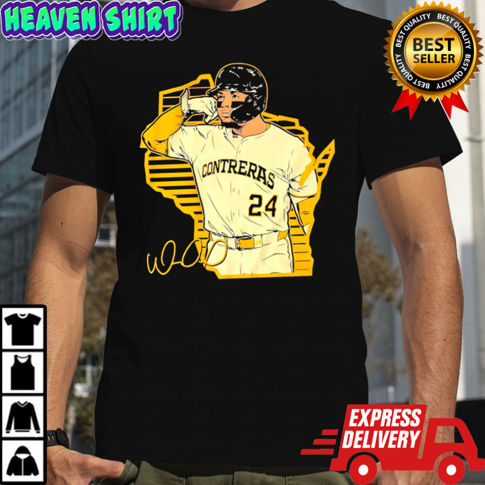 Milwaukee Brewers William Contreras signature Call the Pen shirt