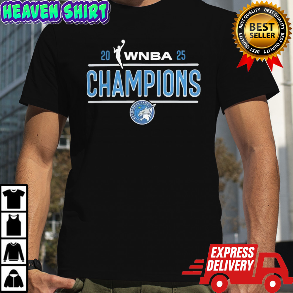 Minnesota Lynx 2025 WNBA Finals Championship Victory shirt