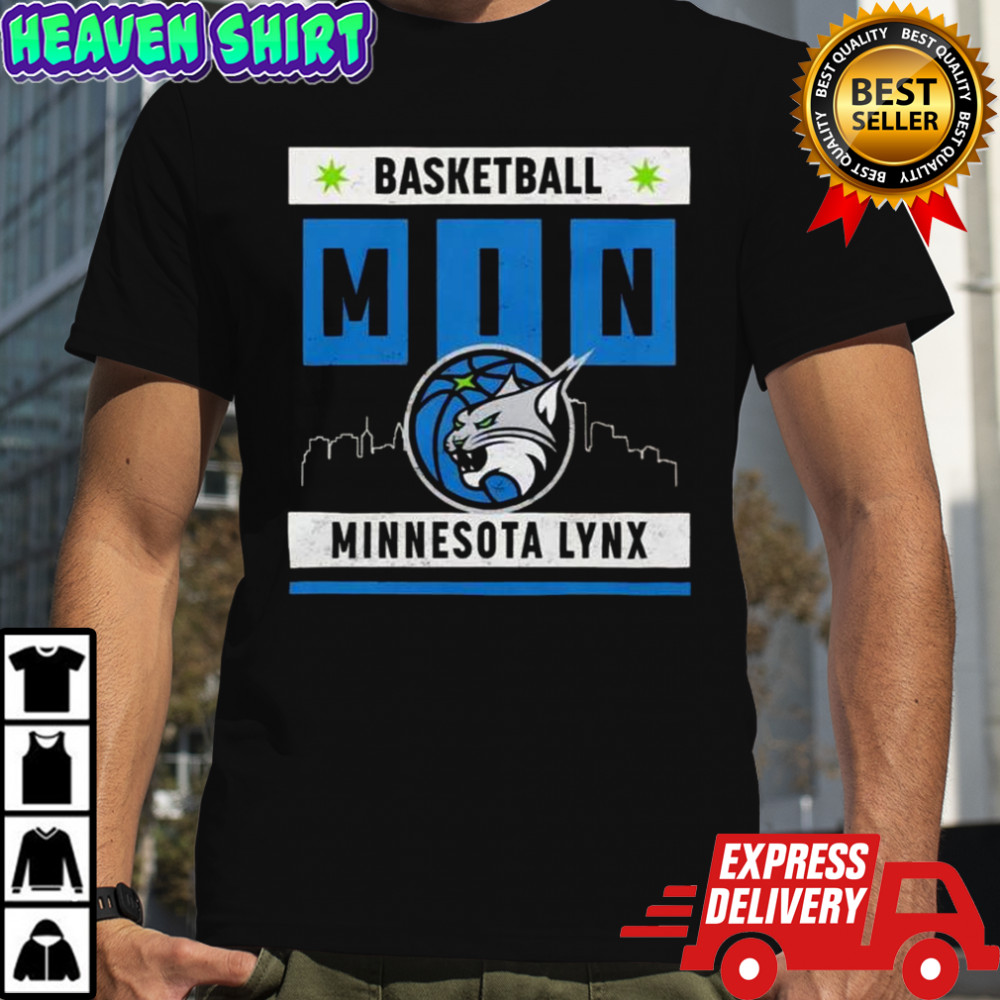 Minnesota Lynx Basketball Skyline T-Shirt