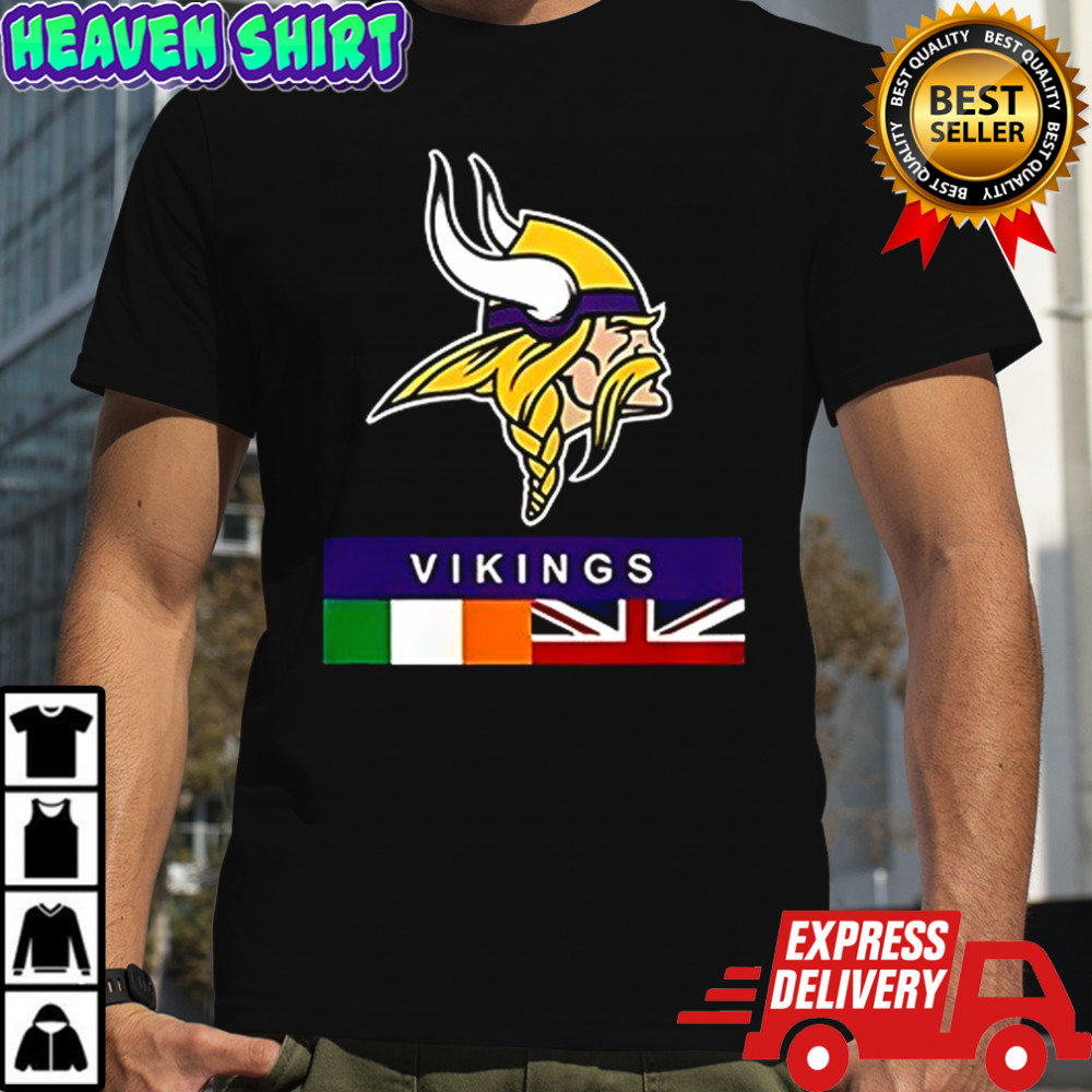 Minnesota Vikings 2025 dublin and London Vikings shirt