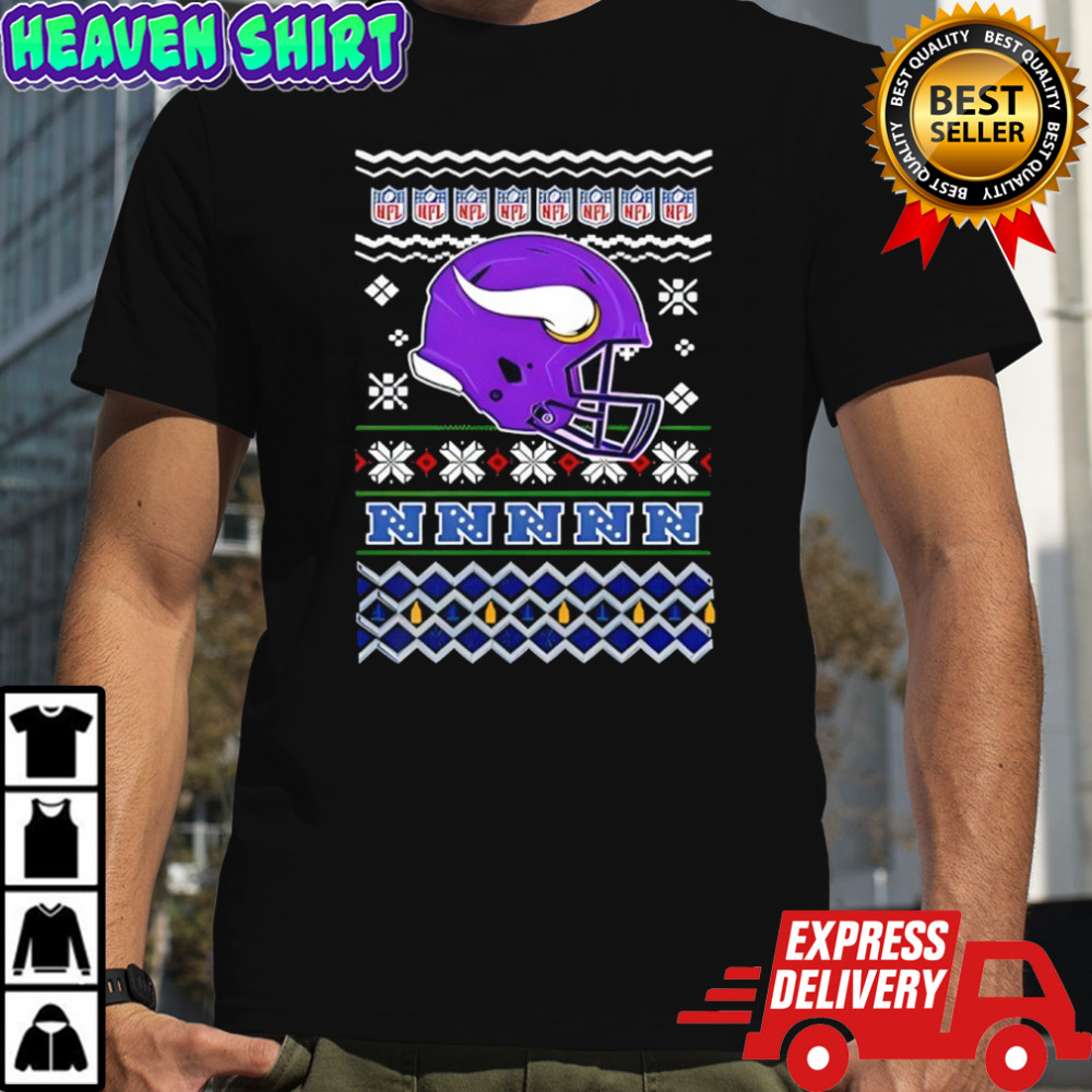 Minnesota Vikings American Football Christmas NFL 2025 shirt