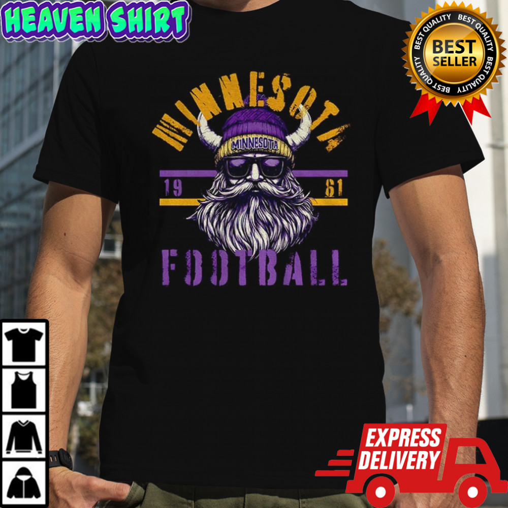 Minnesota Vikings Football NFL est 1961 logo shirt