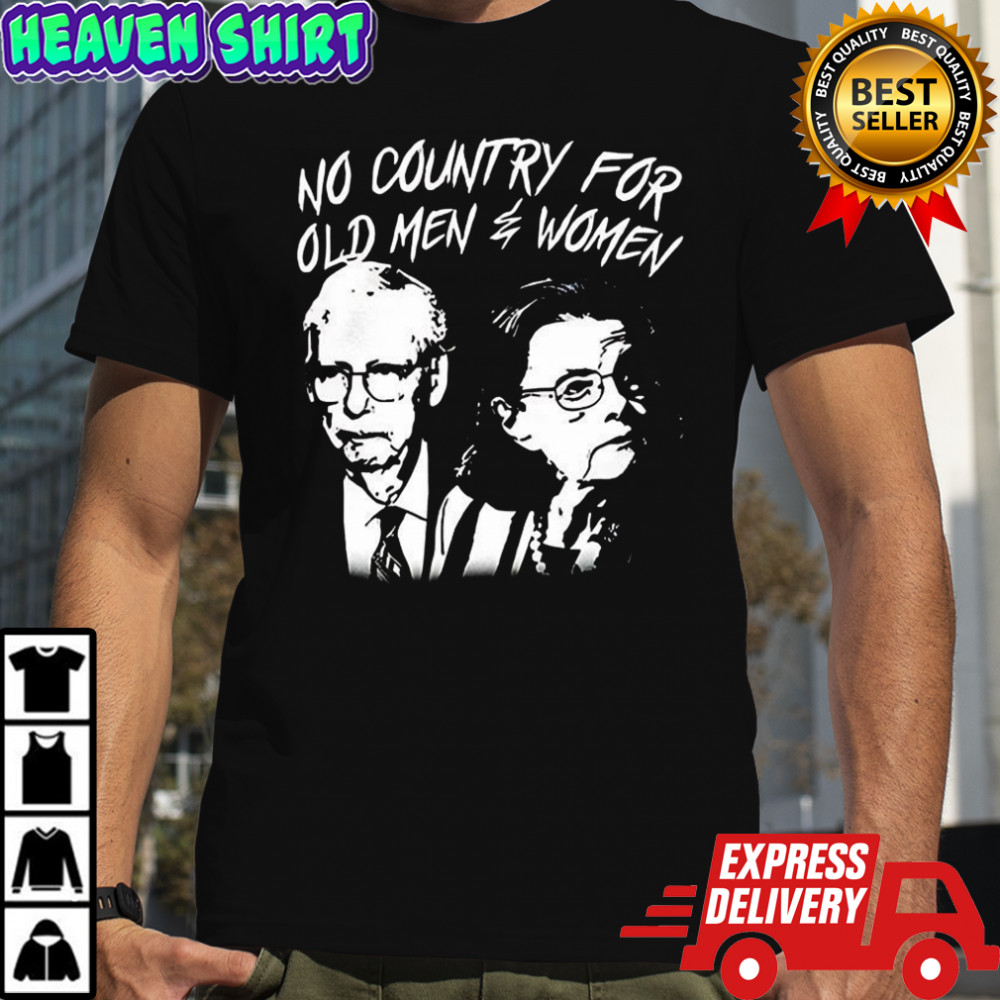 Mitch Mcconnell no country for old men and women politician shirt