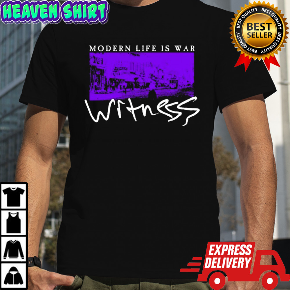 Modern Life Is War Witness 20th Anniversary T-shirt