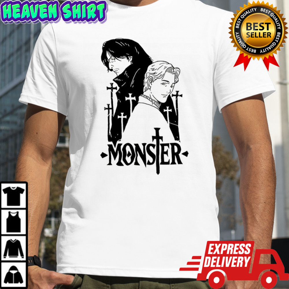 Monster Johan Liebert and Kenzo Tenma shirt
