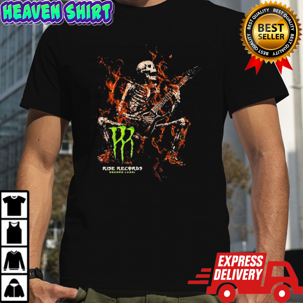 Monster Rise Records Skeleton T-shirt