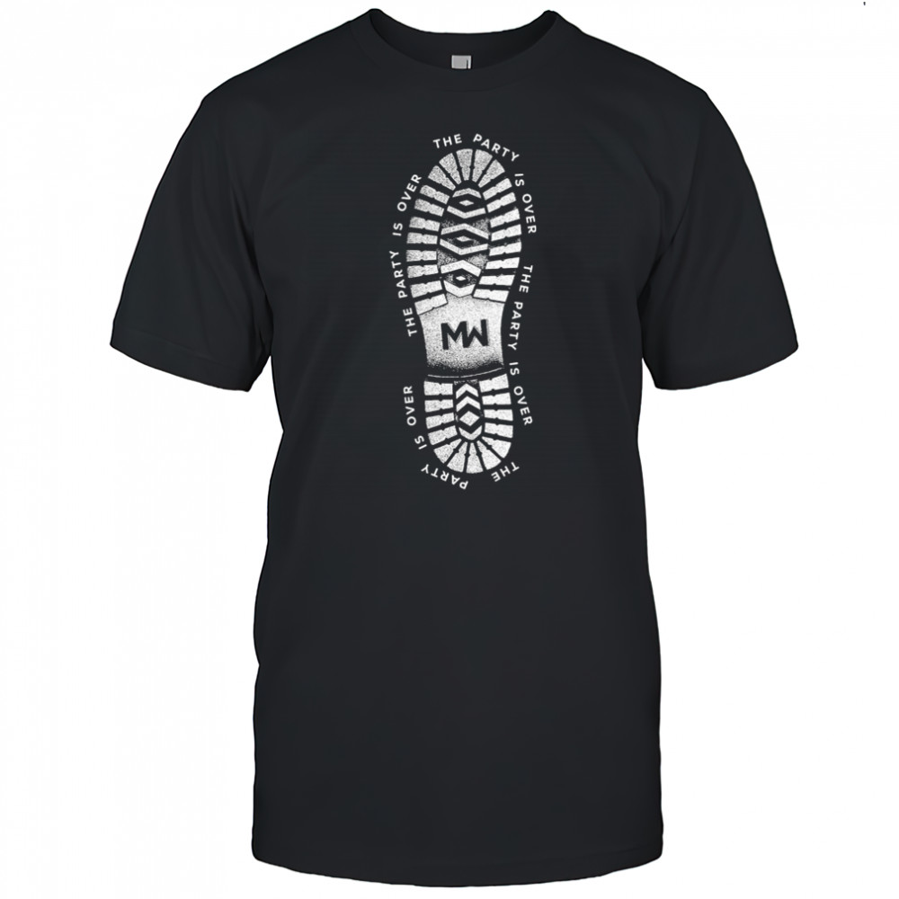 Morgan Wade The Party Is Over Boot T-shirt
