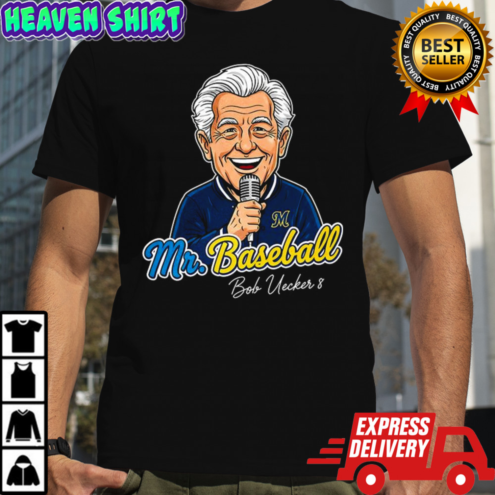 Mr Baseball Bob Uecker Milwaukee Brewers MLB shirt