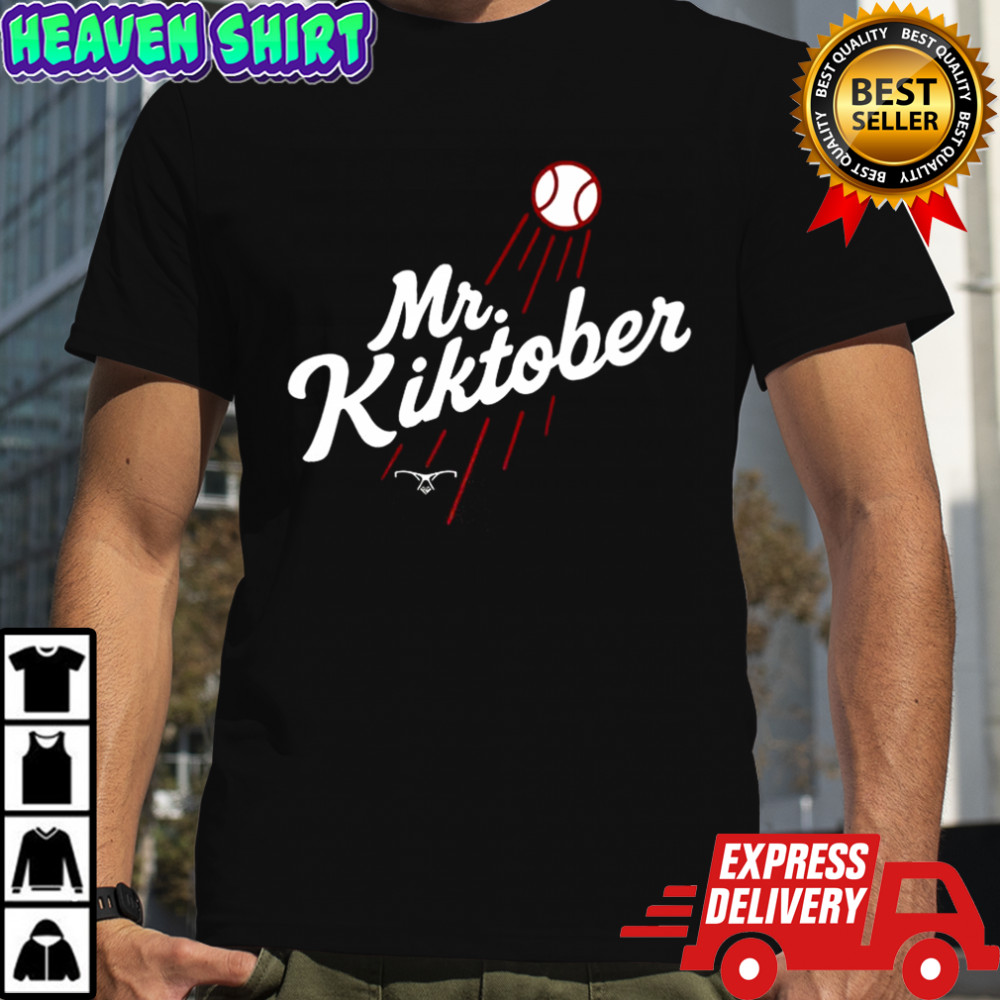 Mr. Kiktober Los Angeles Dodgers baseball The Clutch Season shirt