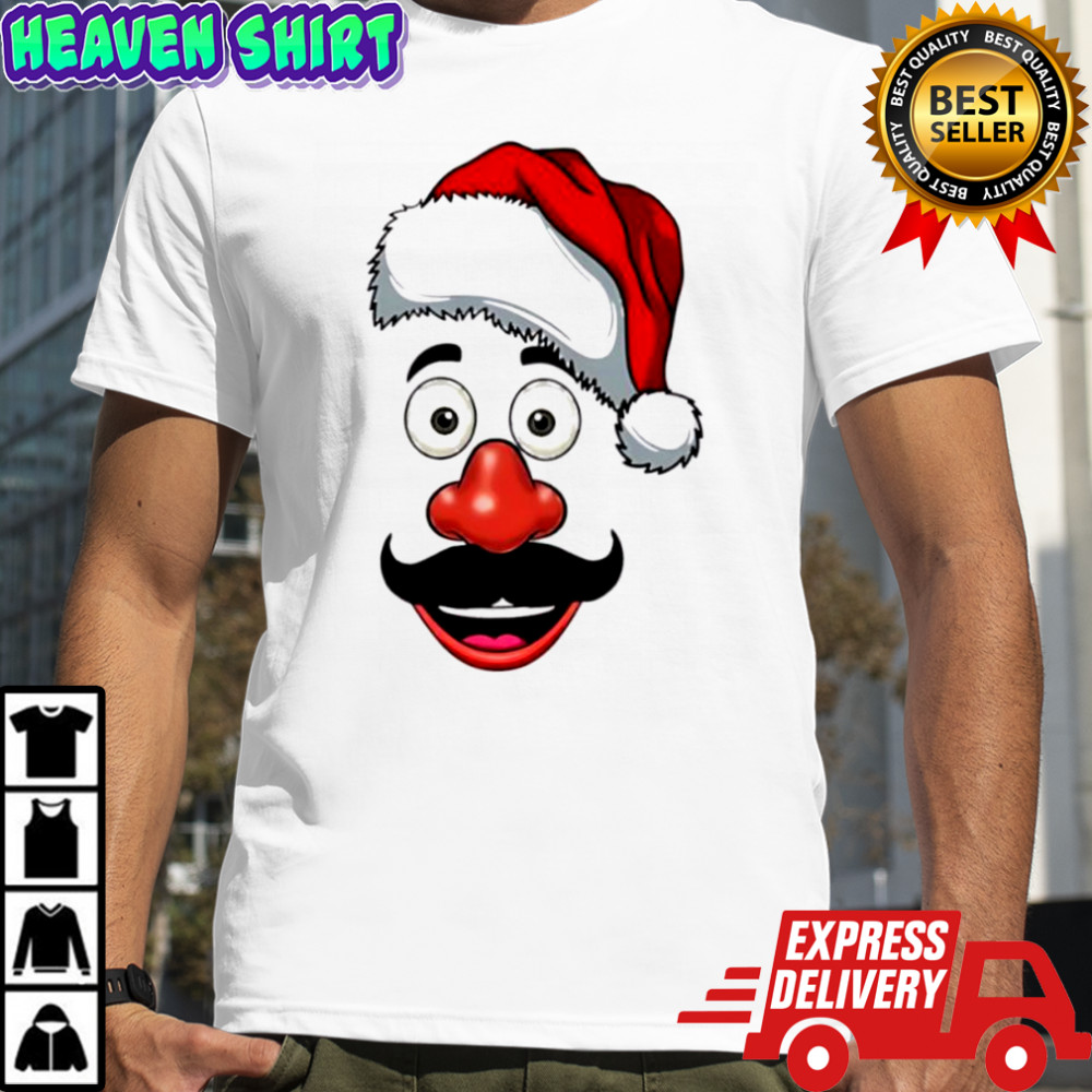 Mr Potato Head Style Christmas T-shirt