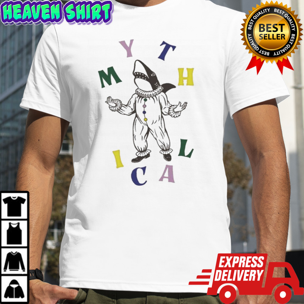 Mythical Clown Shark T-shirt