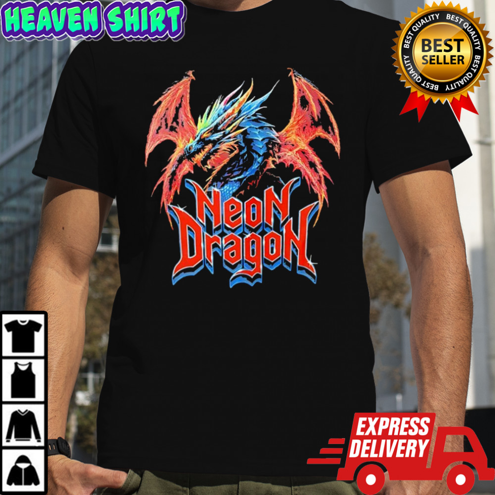 Neon Dragon art shirt