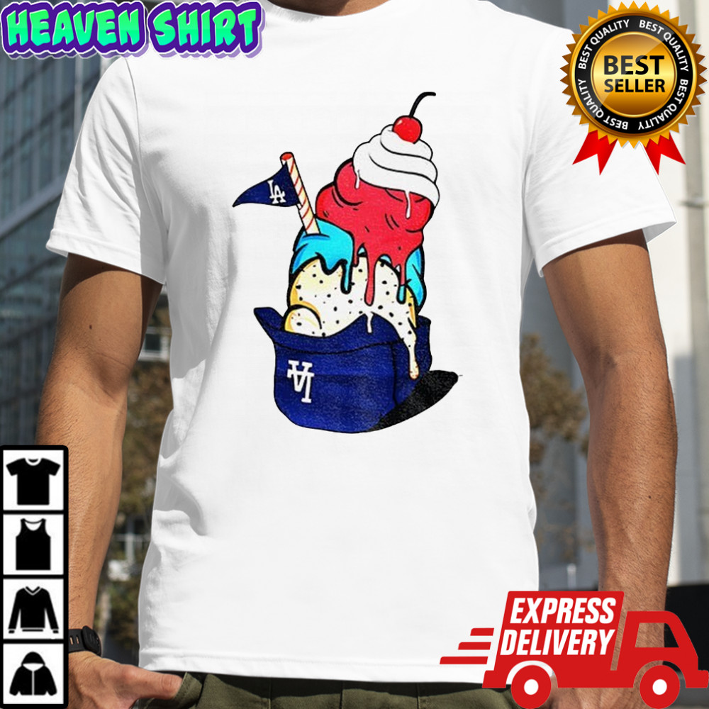 New Era Ice Cream Los Angeles Dodgers Baseball MLB World Series 2025 shirt