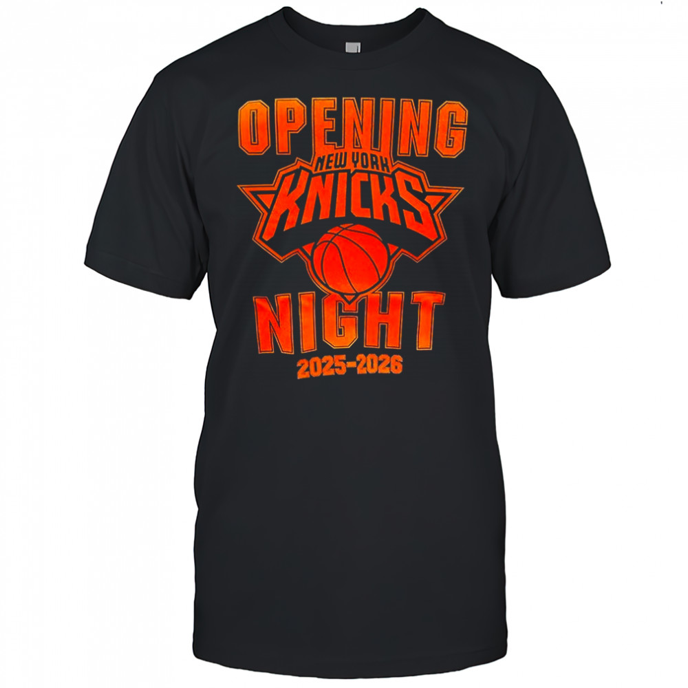 New York Knicks opening night 2025-2026 shirt