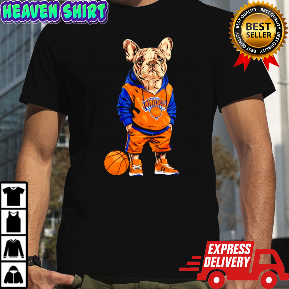 New York Knicks x Bulldog Hoop Dogs shirt