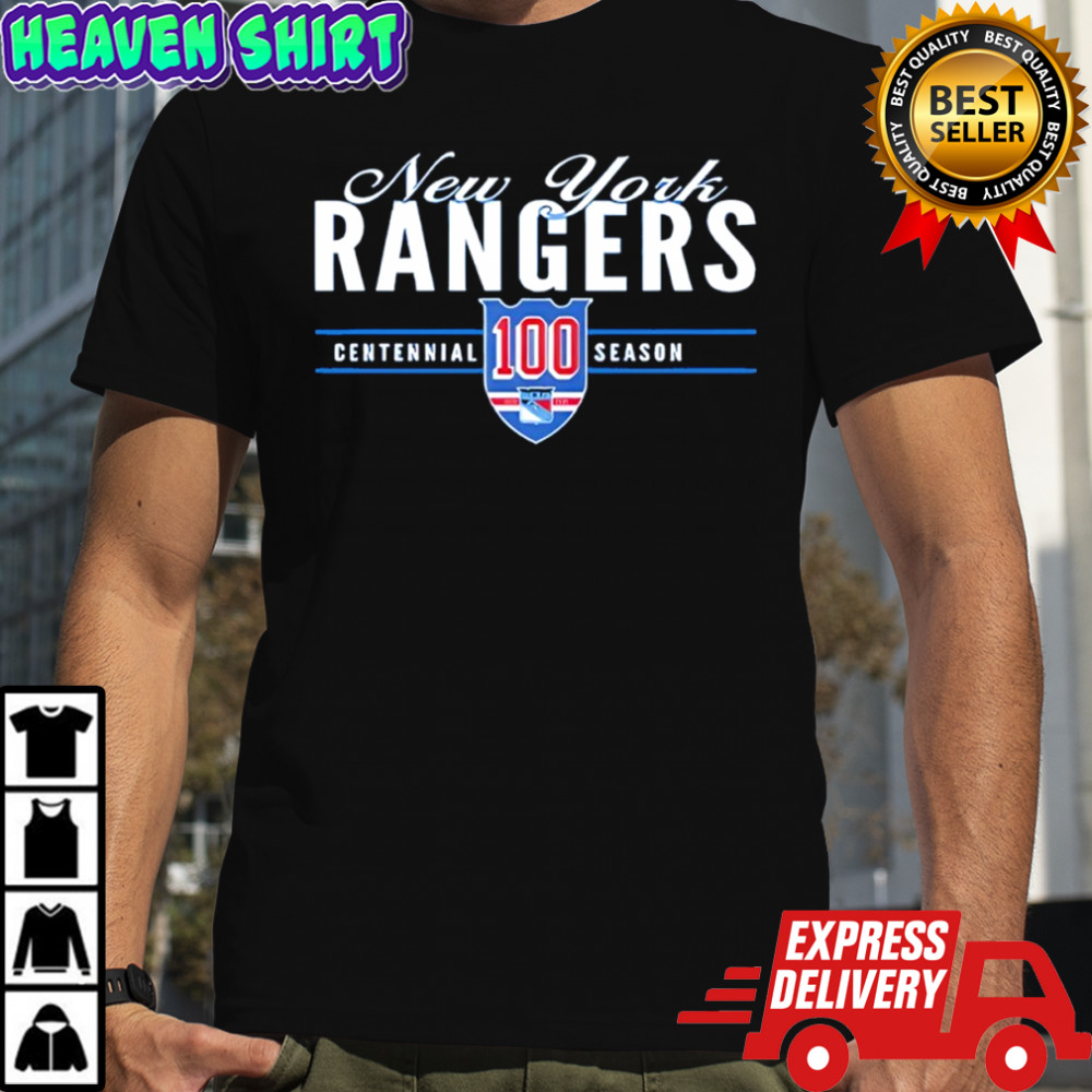 New York Rangers Centennial 100 Seasons shirt