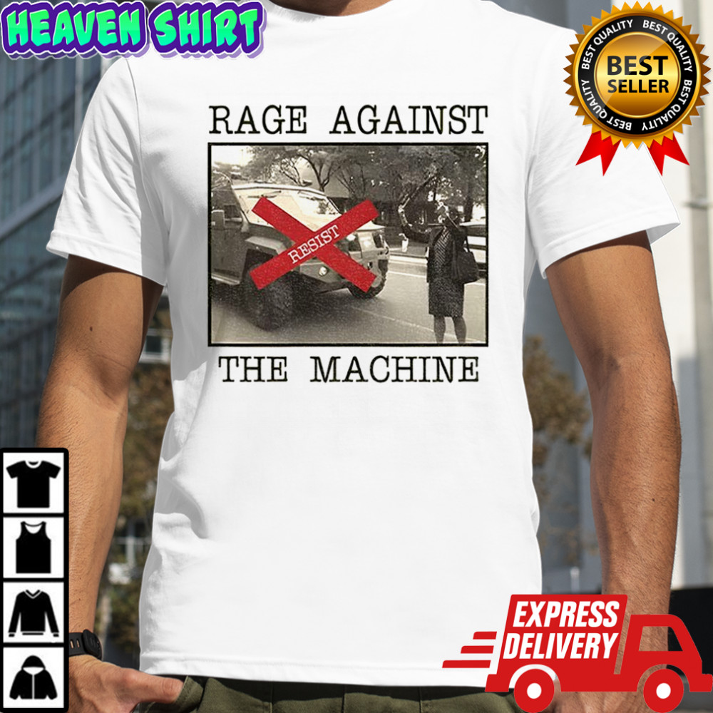 New York Woman Resist Rage Against The Machine vintage shirt