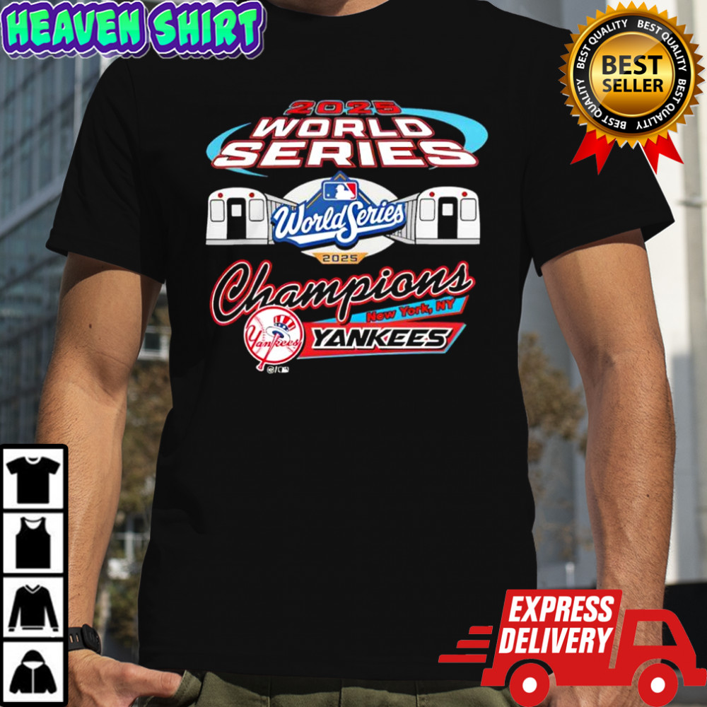 New York Yankees 2025 World Series Cooperstown Foundation shirt