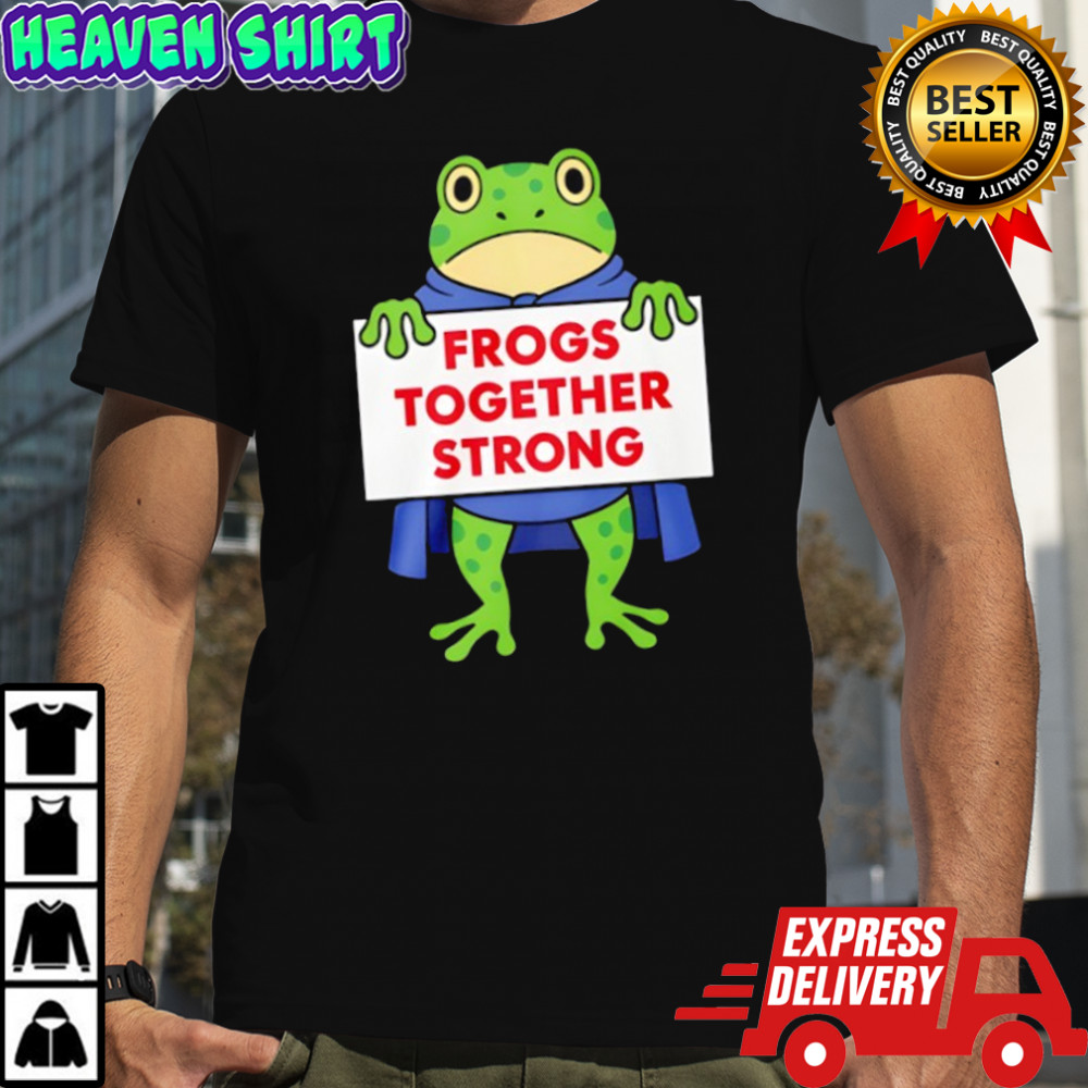 Newsom Frogs Together Strong shirt
