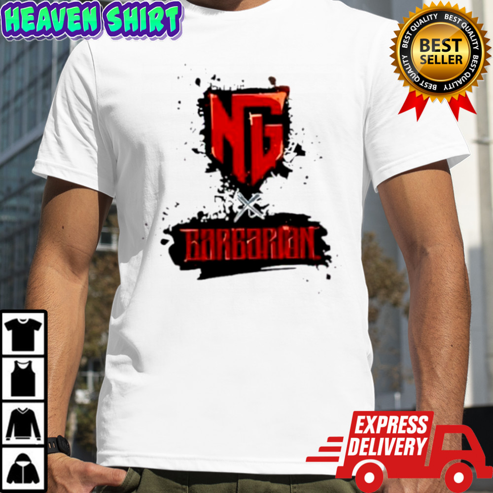 NexGen x Barbarian logo shirt