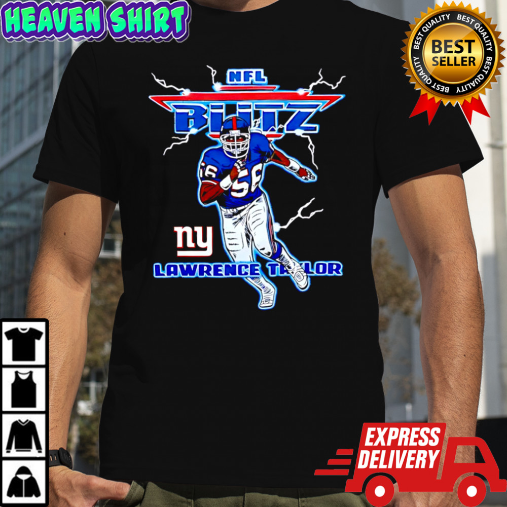 NFL Blitz Giants Lawrence Taylor New York Giants NFL shirt