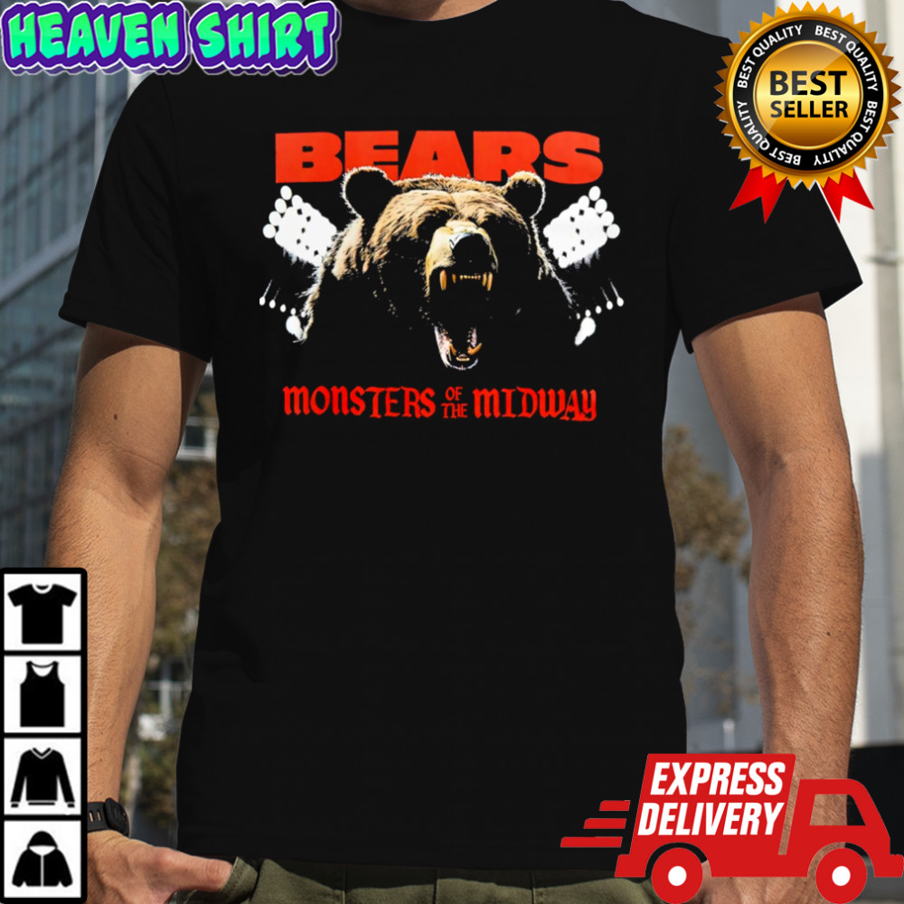 NFL Chicago Bears Photo monsters of the midway shirt