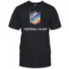 NFL Football is Gay Pride Month LGBT logo shirt