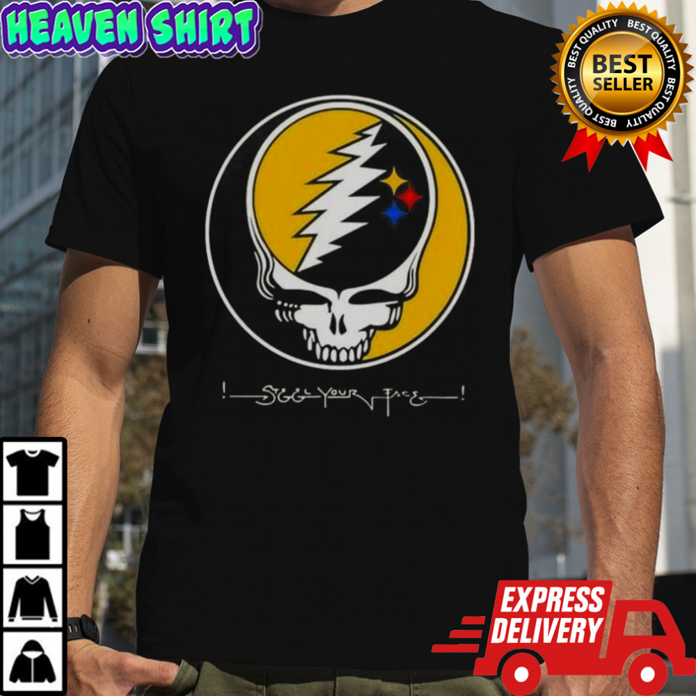 NFL Pittsburgh Steelers Grateful Dead Stealie T-Shirt