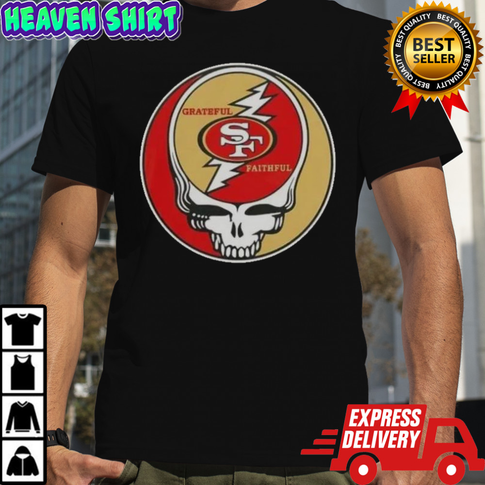 NFL San Francisco 49ers Niners Grateful Dead Stealie T-Shirt