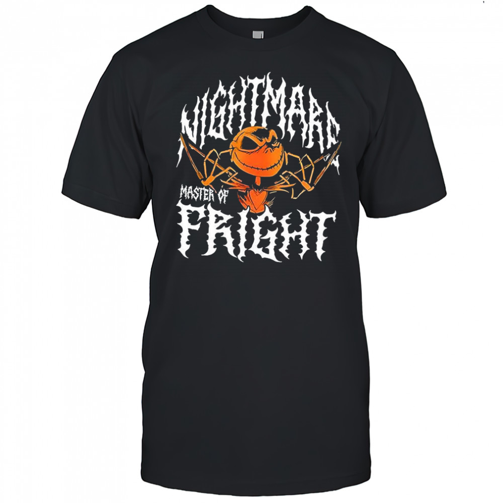 Nightmare master of fright The Nightmare Before Christmas shirt