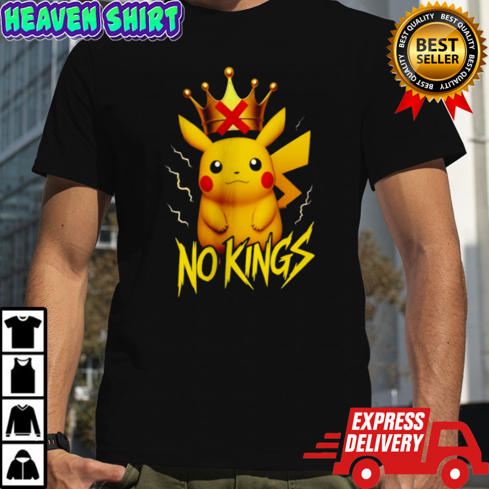No Kings Ant Trump Pokemon shirt