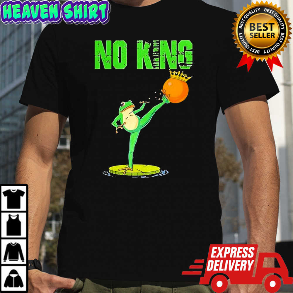 No Kings Portland Frog Protest shirt