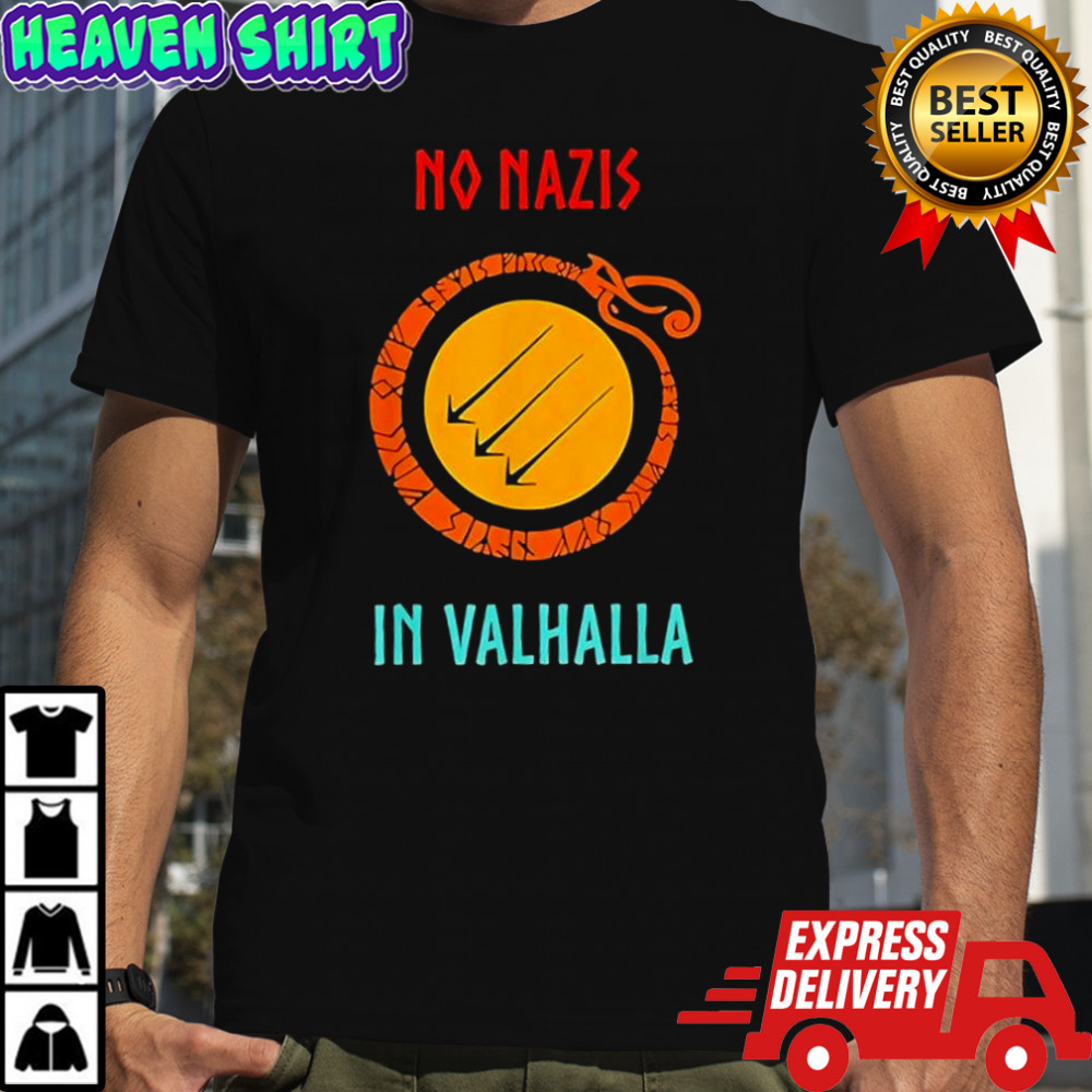 No Nazis in Valhalla logo shirt